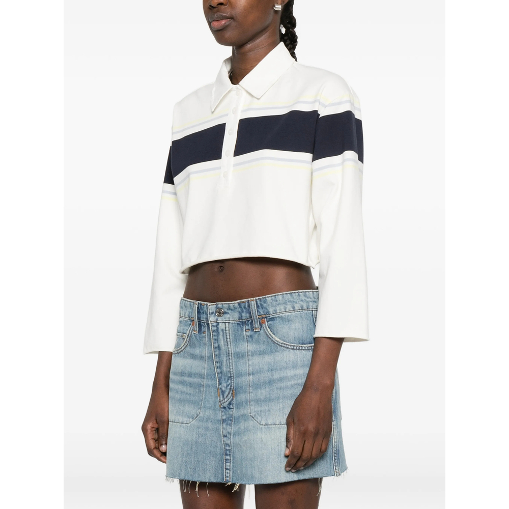 [Re/Done] T-shirts Long Sleeve SS26 091-02WRGBPOL  OFFWH