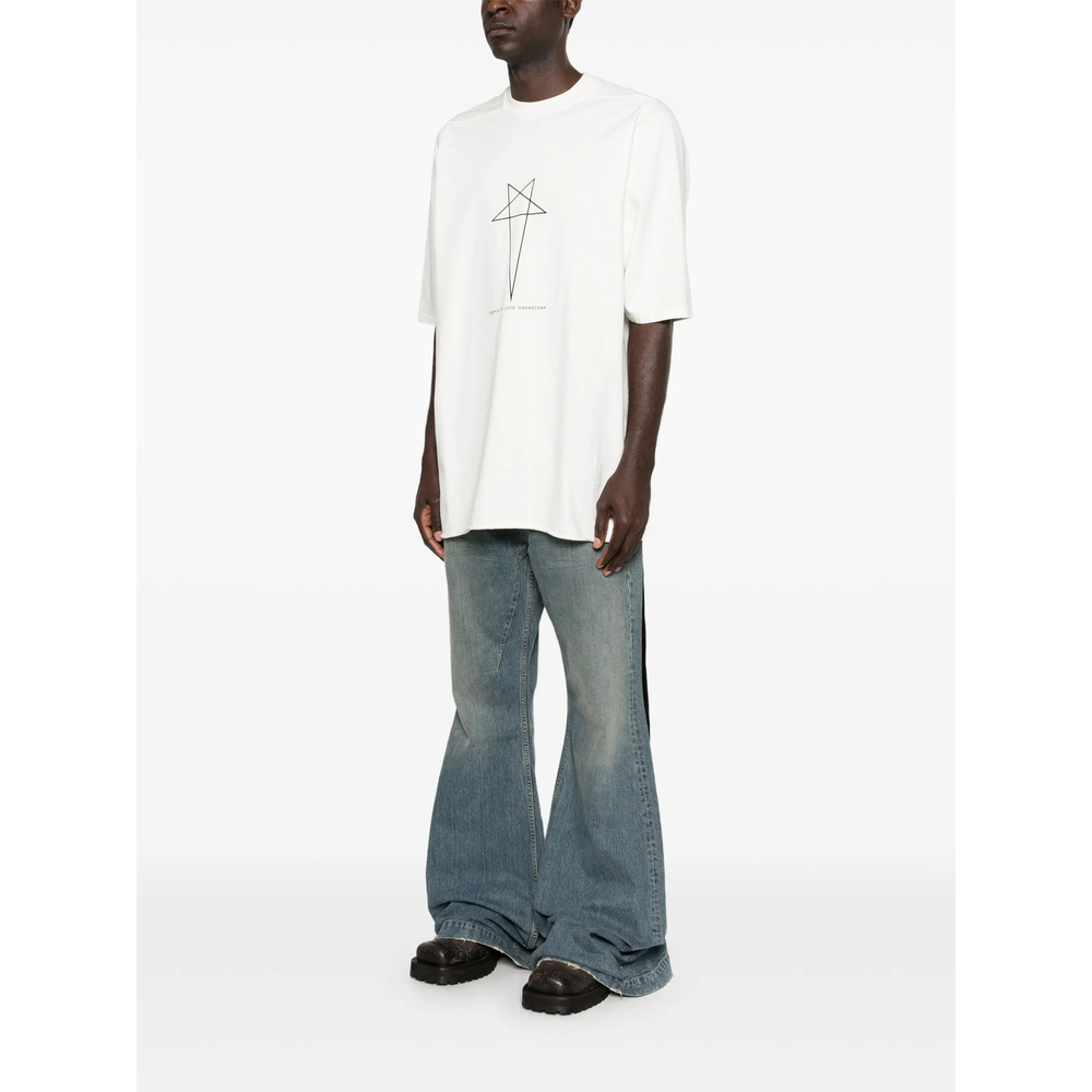 [RICK OWENS DRKSHDW] T-shirts Short Sleeve SS26 DU01F4274 RIGEP3 1109