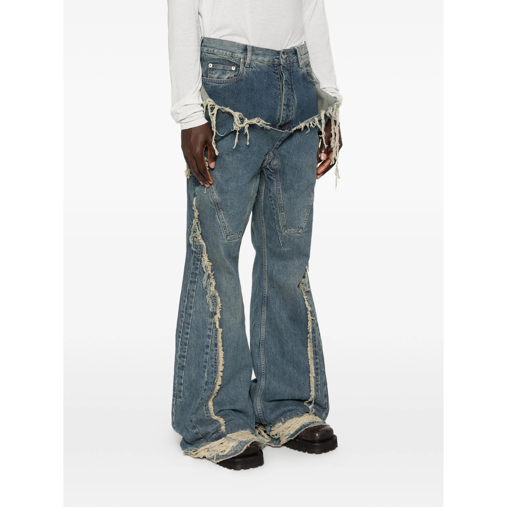 [RICK OWENS DRKSHDW] Jeans SS26 DU01F4359 DWBSH 06