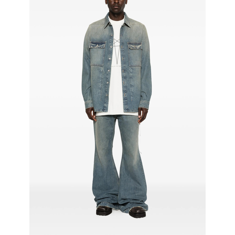[RICK OWENS DRKSHDW] Denim jacket SS26 DU01F4755 DWB 06