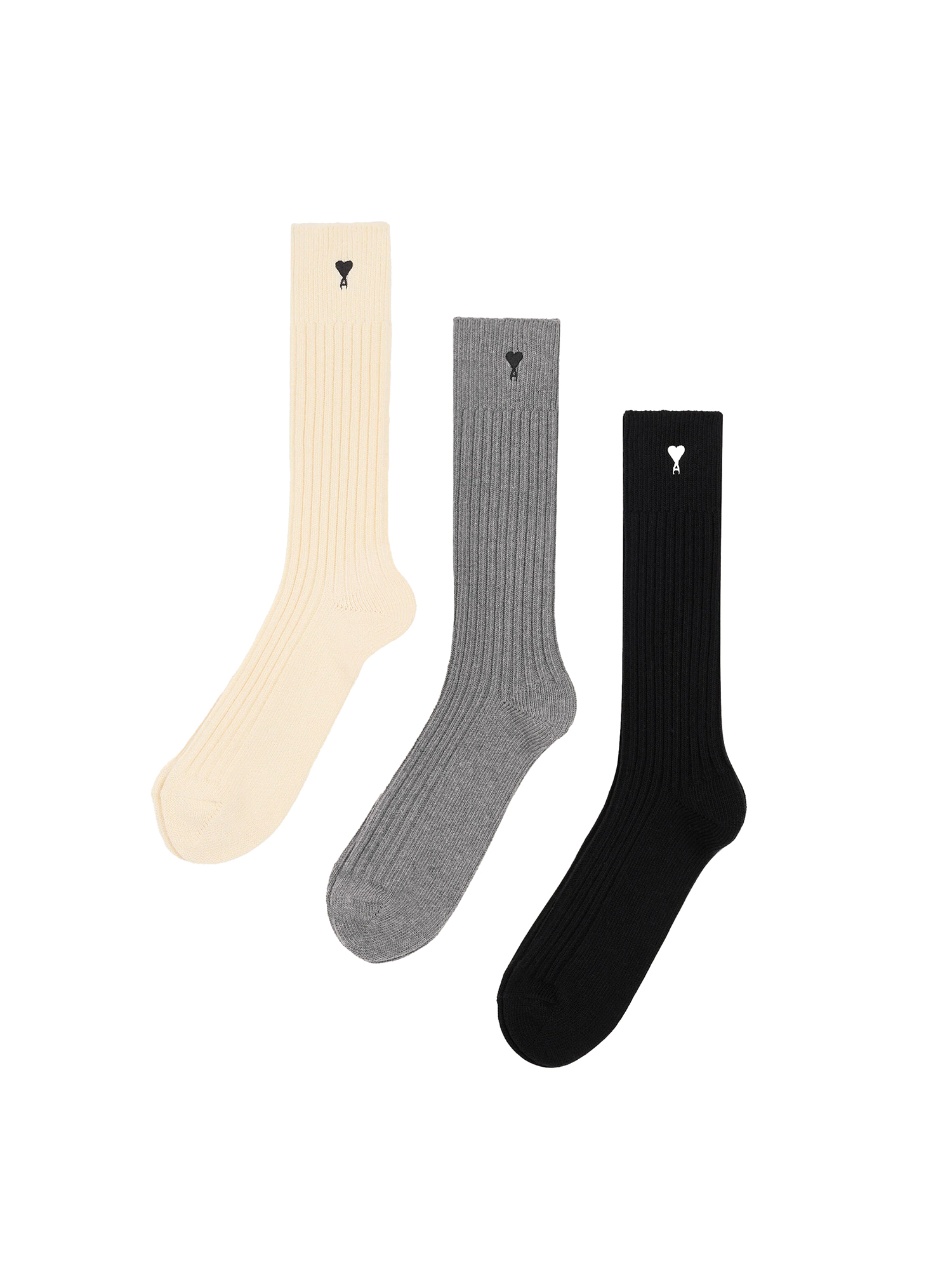 [AMI ALEXANDRE MATTIUSSI] Socks SS26 USC611AK0007 A148