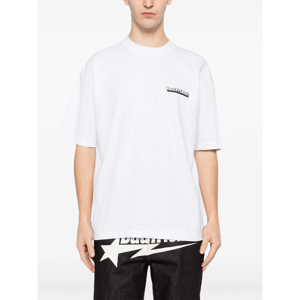 [Badfriend] T-shirts Short Sleeve SS26 BFMAGNIFYTEE  WHITE
