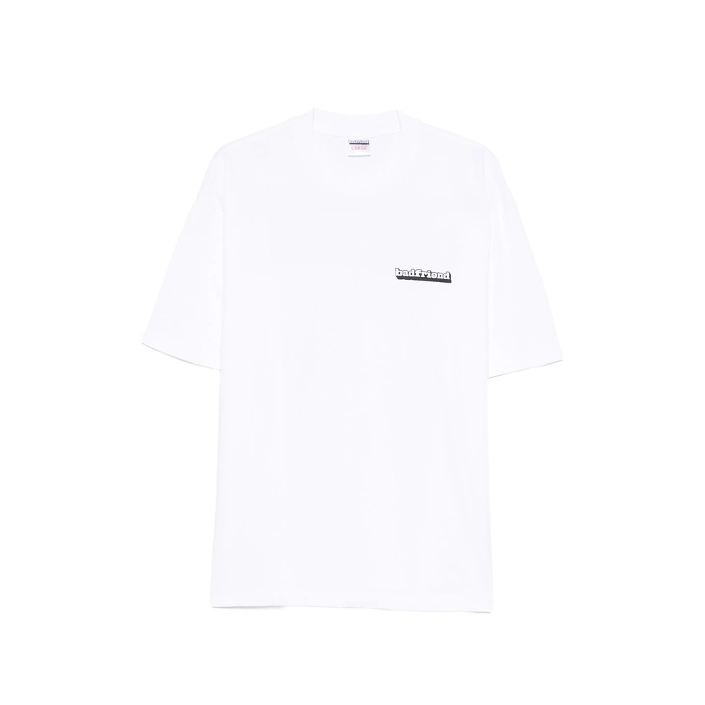 [Badfriend] T-shirts Short Sleeve SS26 BFMAGNIFYTEE  WHITE