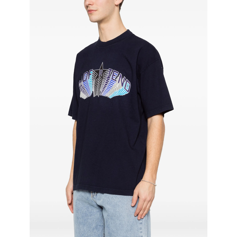[Badfriend] T-shirts Short Sleeve SS26 BF3DTEE  NAVY