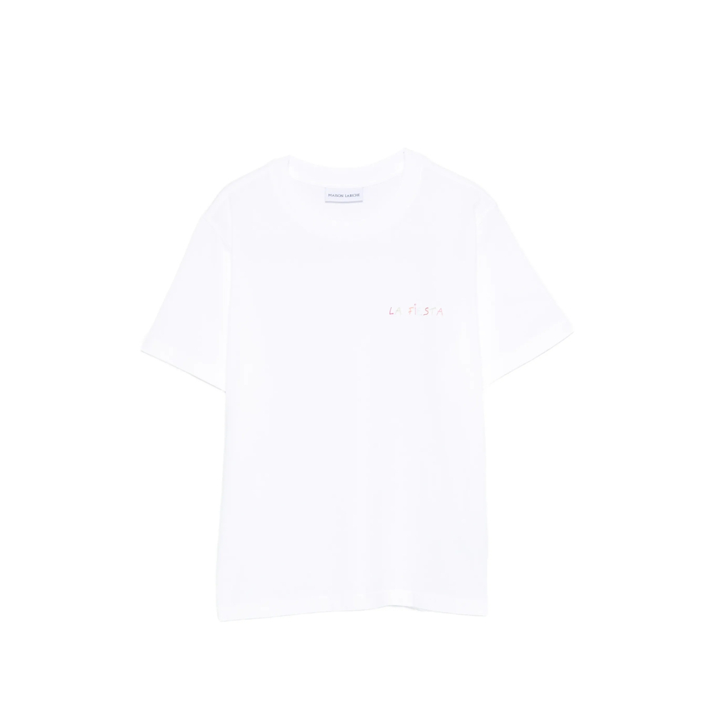 [MAISON LABICHE] T-shirts Short Sleeve SS26 XWPOPINFIESTA  WHITE