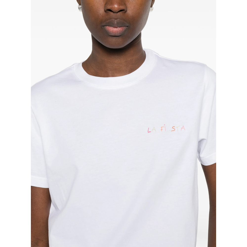 [MAISON LABICHE] T-shirts Short Sleeve SS26 XWPOPINFIESTA  WHITE