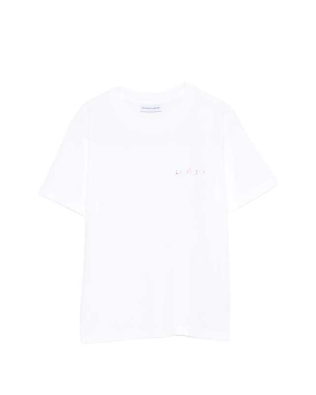 [MAISON LABICHE] T-shirts Short Sleeve SS26 XWPOPINFIESTA  WHITE