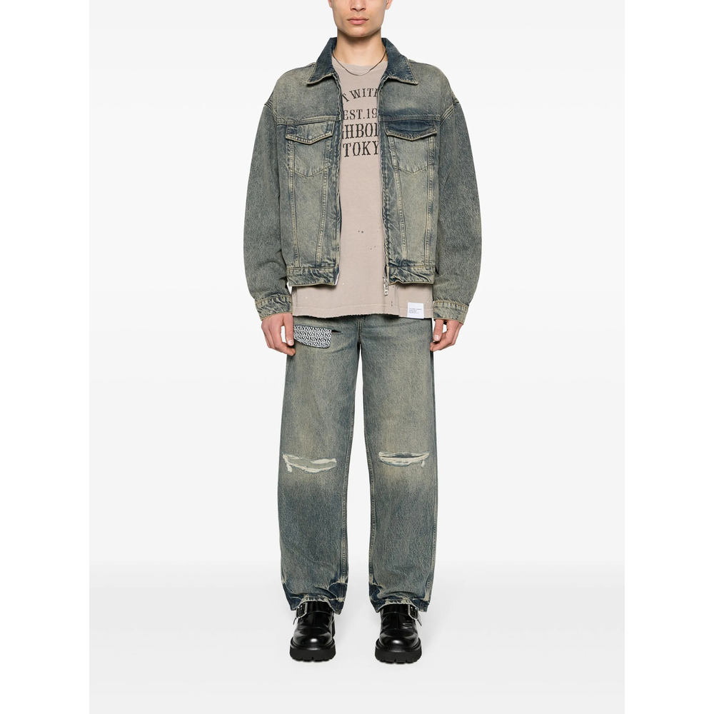 [Represent] Denim jacket SS26 MLM619-25  BLCRE