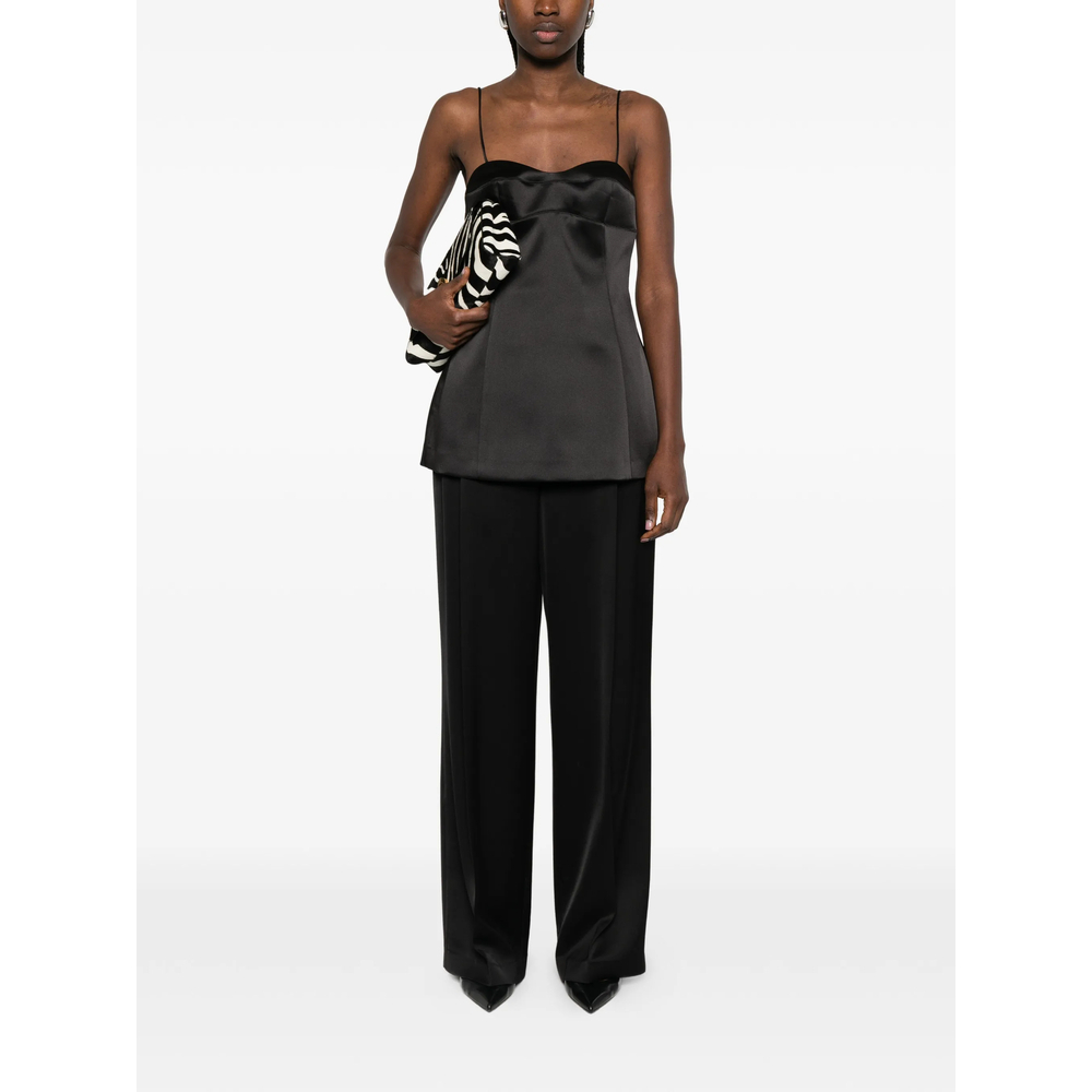 [ROHE] Tank top SS26 418-20-144  BLACK