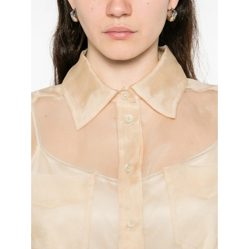 [Panicale] Shirts Long Sleeve SS26 D381406CAM  0210