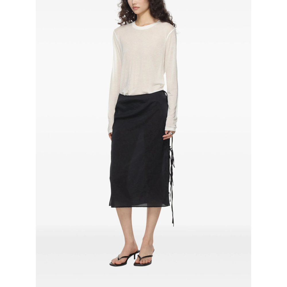 [BASERANGE] T-shirts Long Sleeve FW26 TOLS-BL LONG SLEEV UNDYE