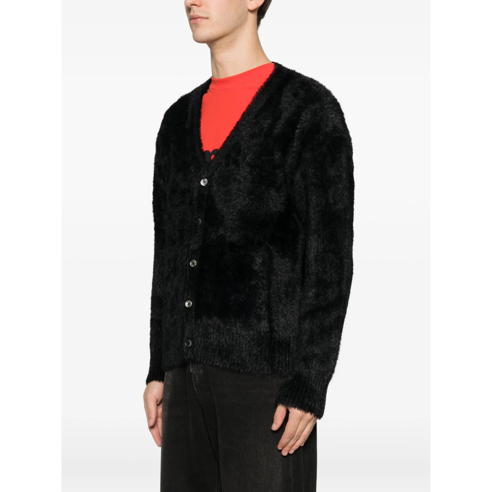 [Boiler Room] Cardigan FW25 AW25KN01  BLACK