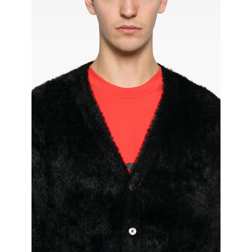 [Boiler Room] Cardigan FW25 AW25KN01  BLACK