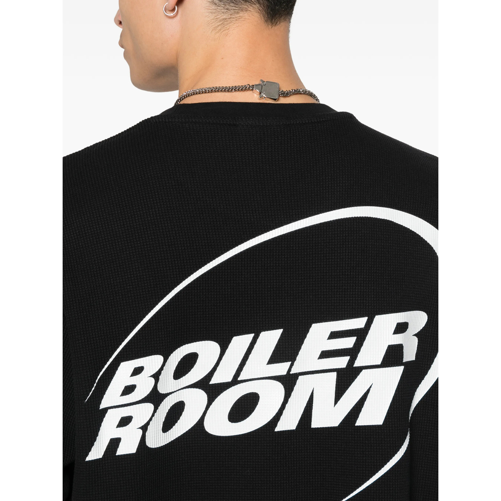 [Boiler Room] Sweatshirt FW25 AW25LS01  BLACK