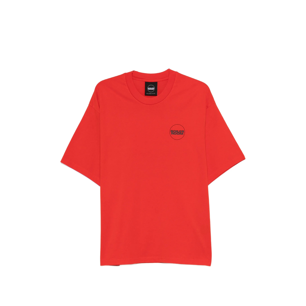 [Boiler Room] T-shirts Short Sleeve FW25 AW25SS04  RED
