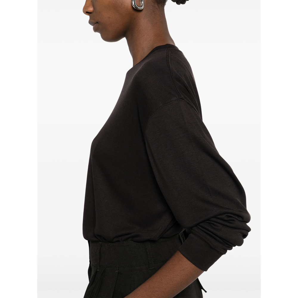 [Studio Nicholson] T-shirts Long Sleeve SS26 SNW-1388 SIMMONS BLKGR
