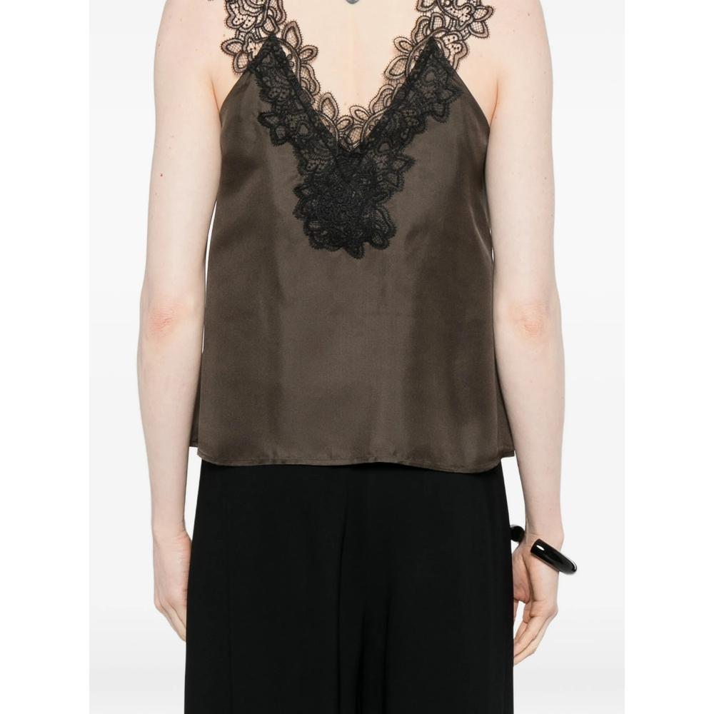 [ROHE] Blouse SS26 418-20-141  EARTH