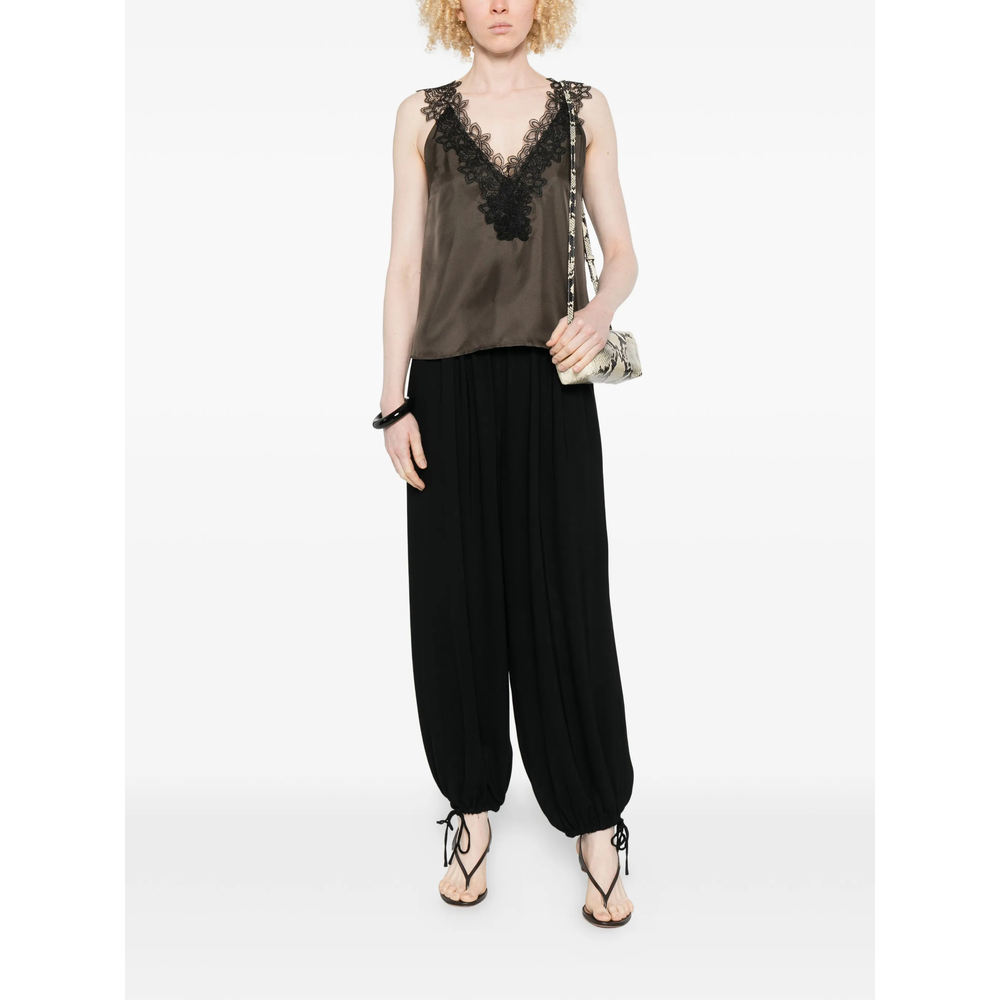 [ROHE] Blouse SS26 418-20-141  EARTH