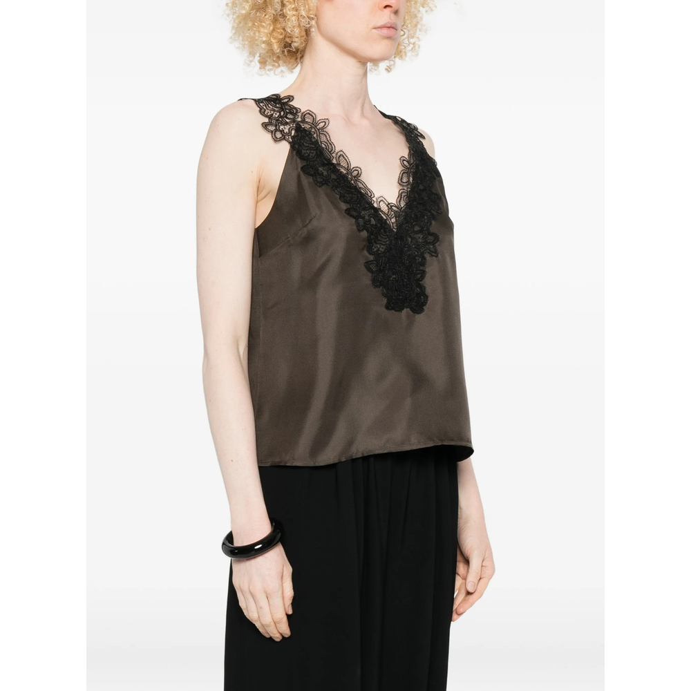 [ROHE] Blouse SS26 418-20-141  EARTH