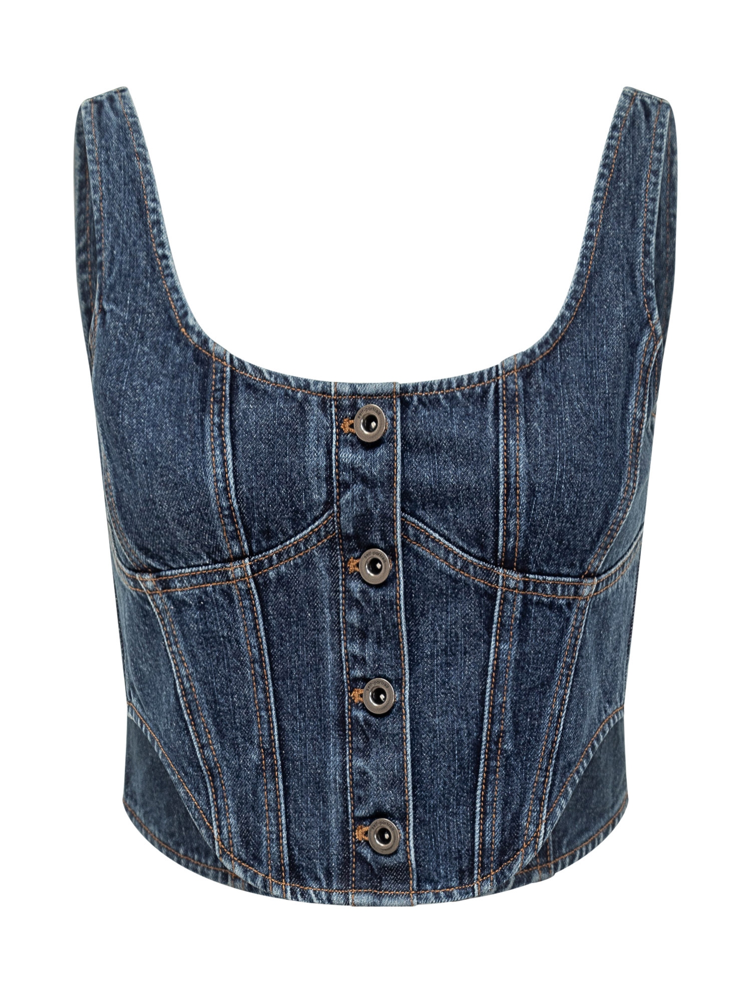 [Self-portrait] Tank top SS26 RS26819TBL BLUE