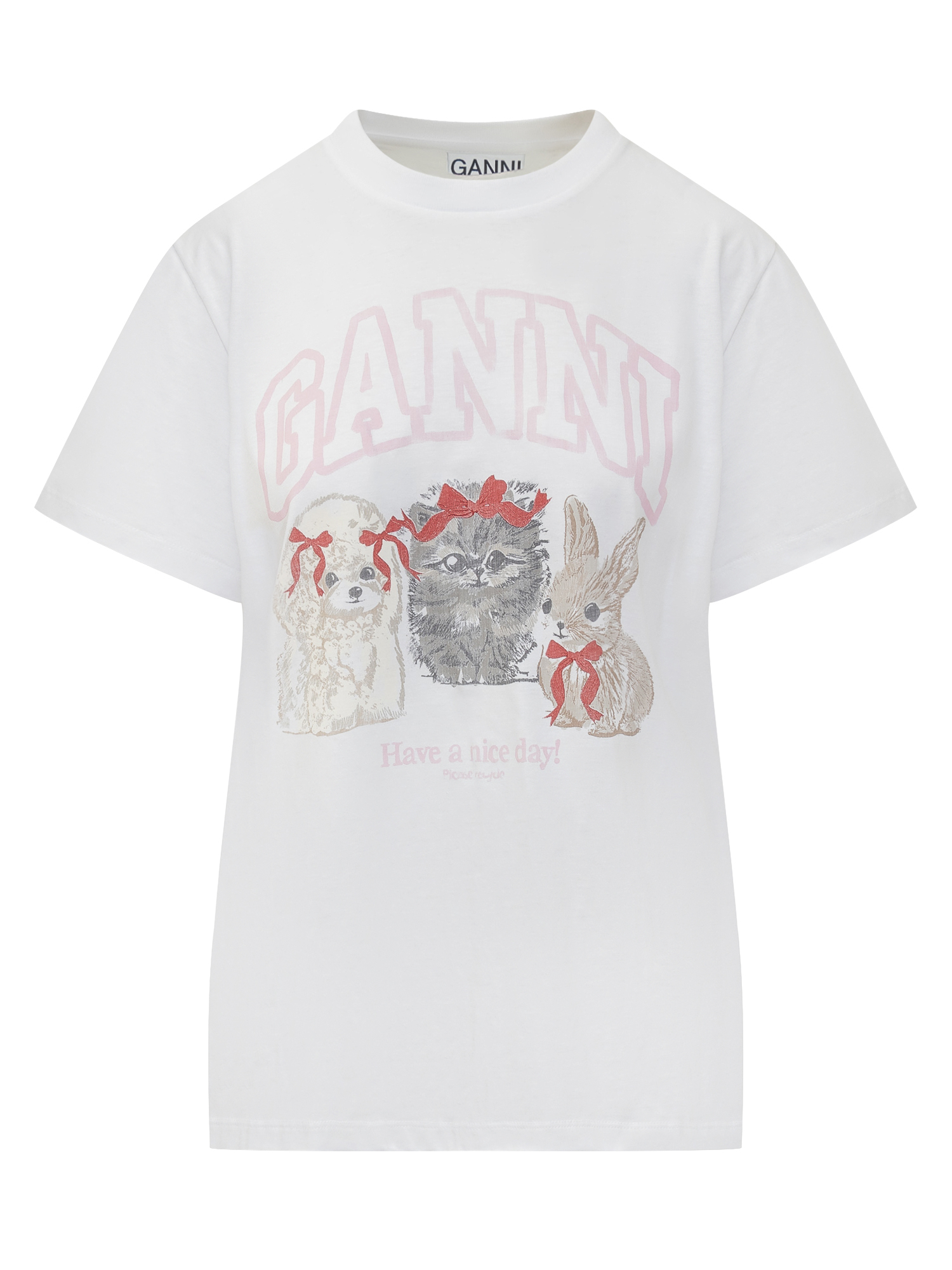 [GANNI] T-shirts Short Sleeve SS26 A1050029 151