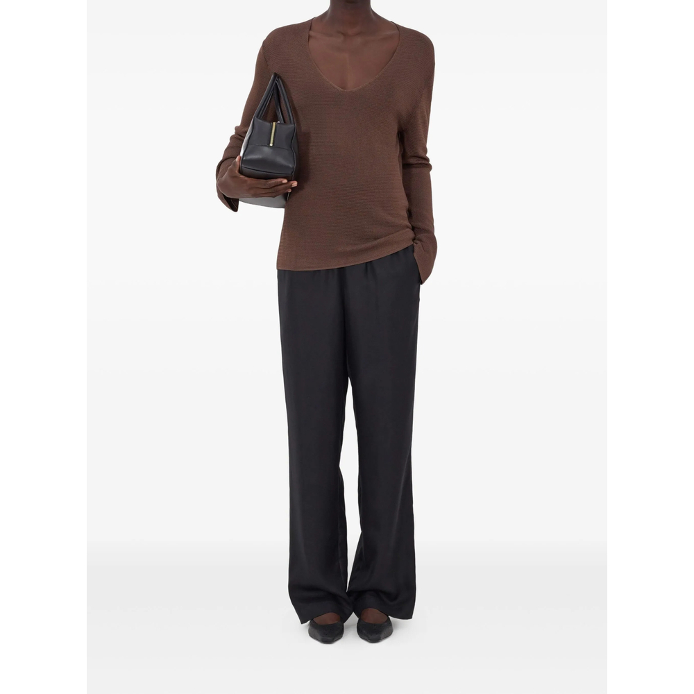 [LouLou De Saison] Knitwear SS26 SAYA  BROWN