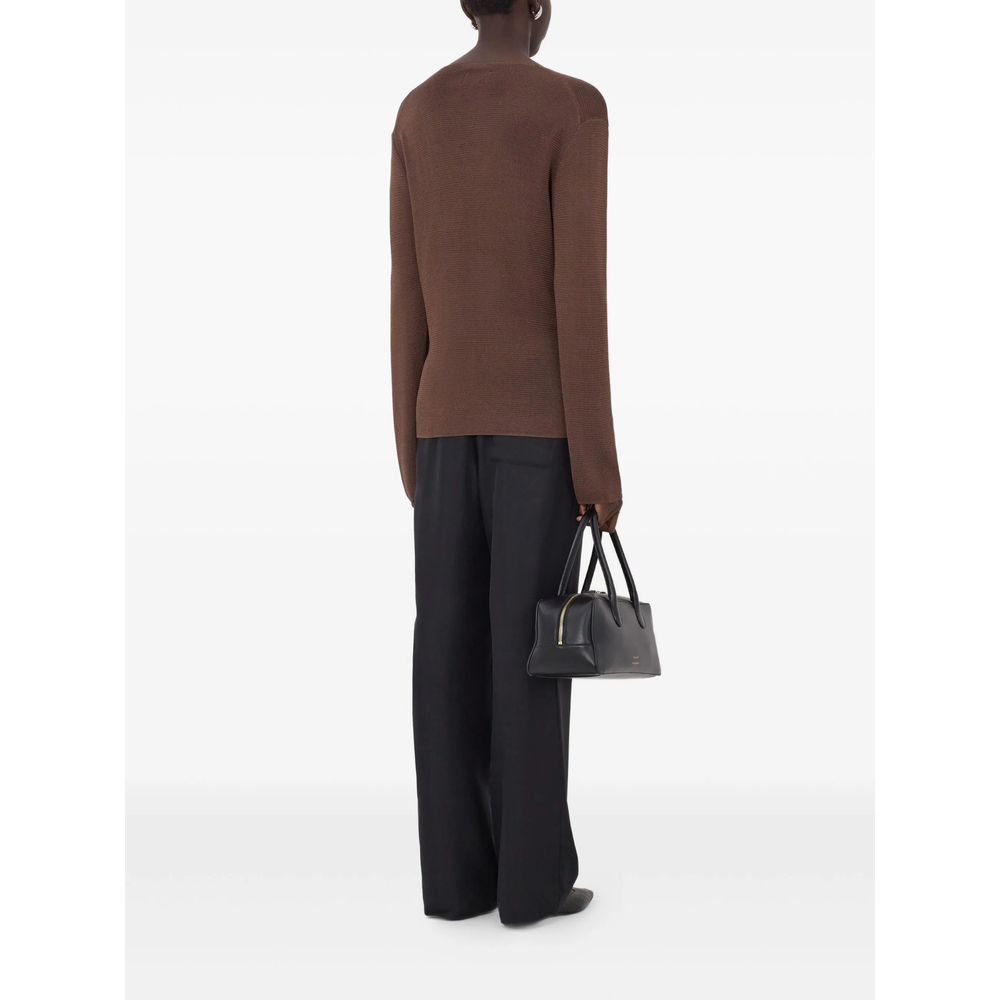 [LouLou De Saison] Knitwear SS26 SAYA  BROWN