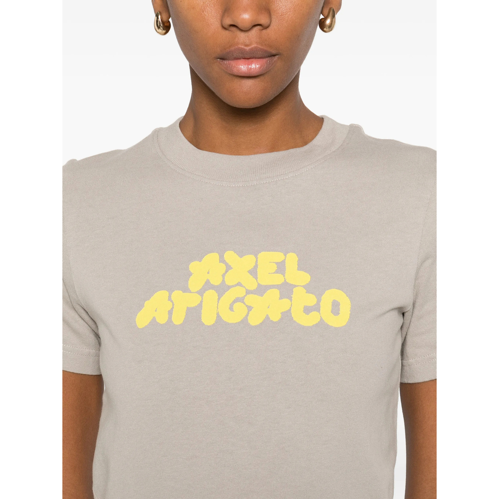 [Axel Arigato] T-shirts Short Sleeve SS26 A3848004 BUBBLE STONE