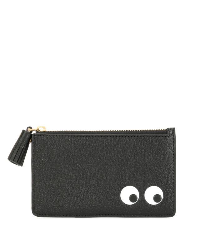 [Anya Hindmarch] Wallet FW26 142717 SS200127 BLACK