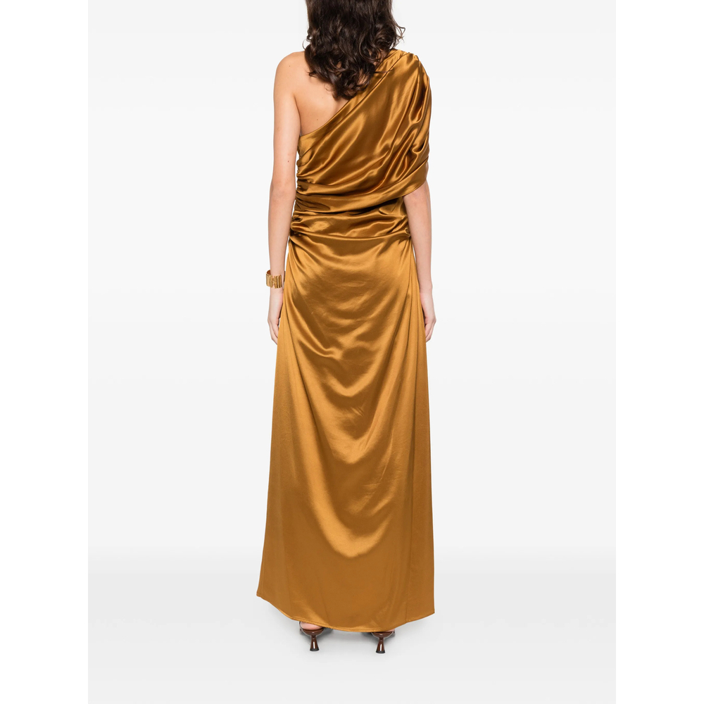 [Malina] Short sleeve dress SS26 12248523 CASSIA AMBER