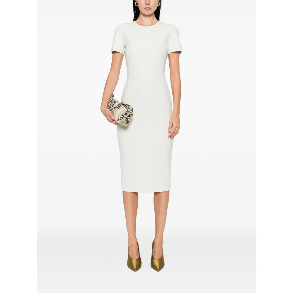 [VICTORIA BECKHAM] Short sleeve dress SS26 1126WDR005232A  ALOE