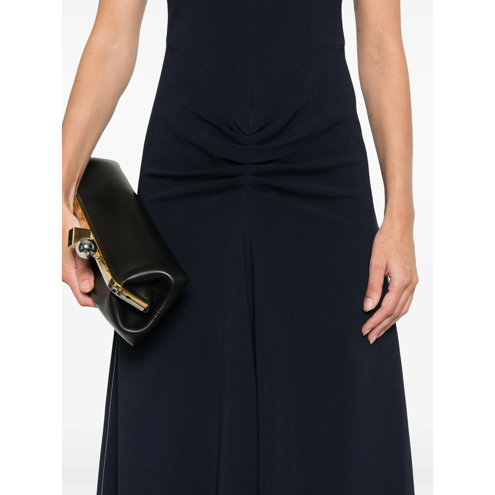 [VICTORIA BECKHAM] Short sleeve dress SS26 1126WDR006571A  NAVY