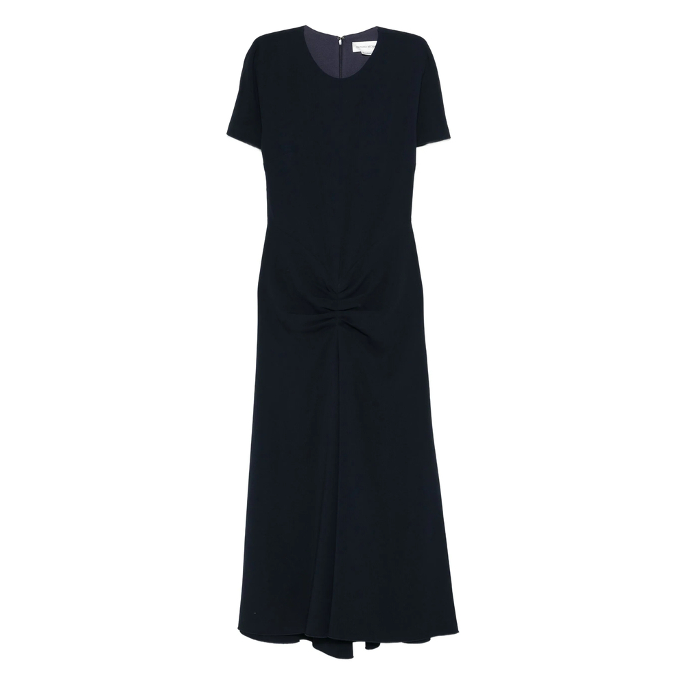 [VICTORIA BECKHAM] Short sleeve dress SS26 1126WDR006571A  NAVY