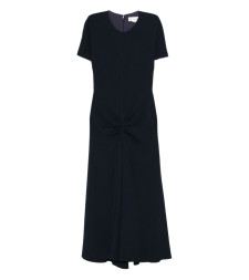 [VICTORIA BECKHAM] Short sleeve dress SS26 1126WDR006571A  NAVY