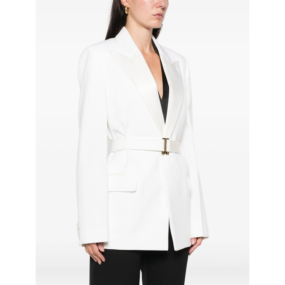 [VICTORIA BECKHAM] Blazer SS26 1126WJK006909B  IVORY