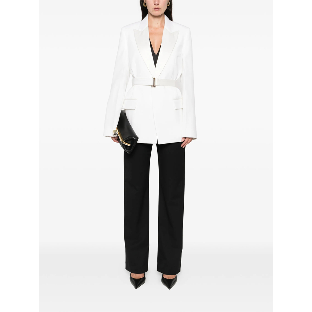 [VICTORIA BECKHAM] Blazer SS26 1126WJK006909B  IVORY