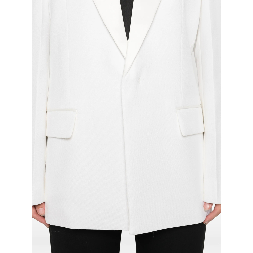 [VICTORIA BECKHAM] Blazer SS26 1126WJK006909B  IVORY