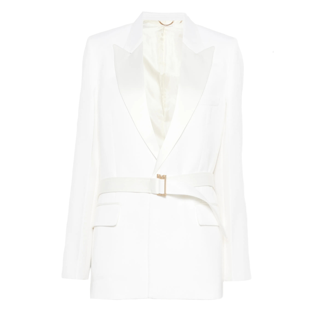 [VICTORIA BECKHAM] Blazer SS26 1126WJK006909B  IVORY