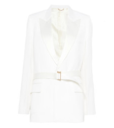 [VICTORIA BECKHAM] Blazer SS26 1126WJK006909B  IVORY