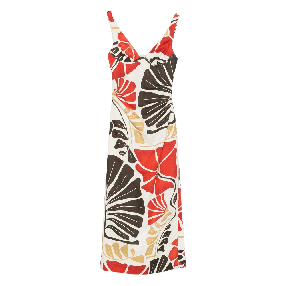 [Sir.] Sleeveless dress SS26 SIR425-1023  ROSSO