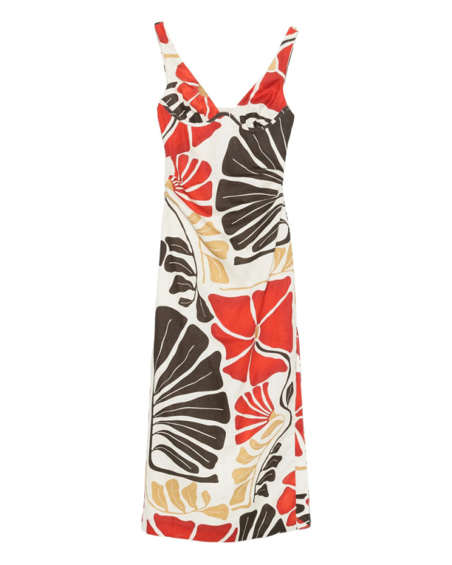 [Sir.] Sleeveless dress SS26 SIR425-1023  ROSSO