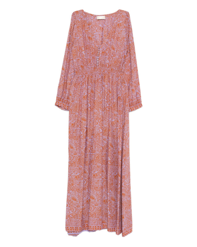 [Natalie Martin] Long sleeve dress SS26 SHANGRI  PURPL