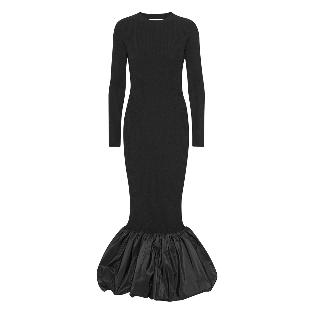 [ROTATE] Long sleeve dress SS26 115244100 KNIT MAXI 100