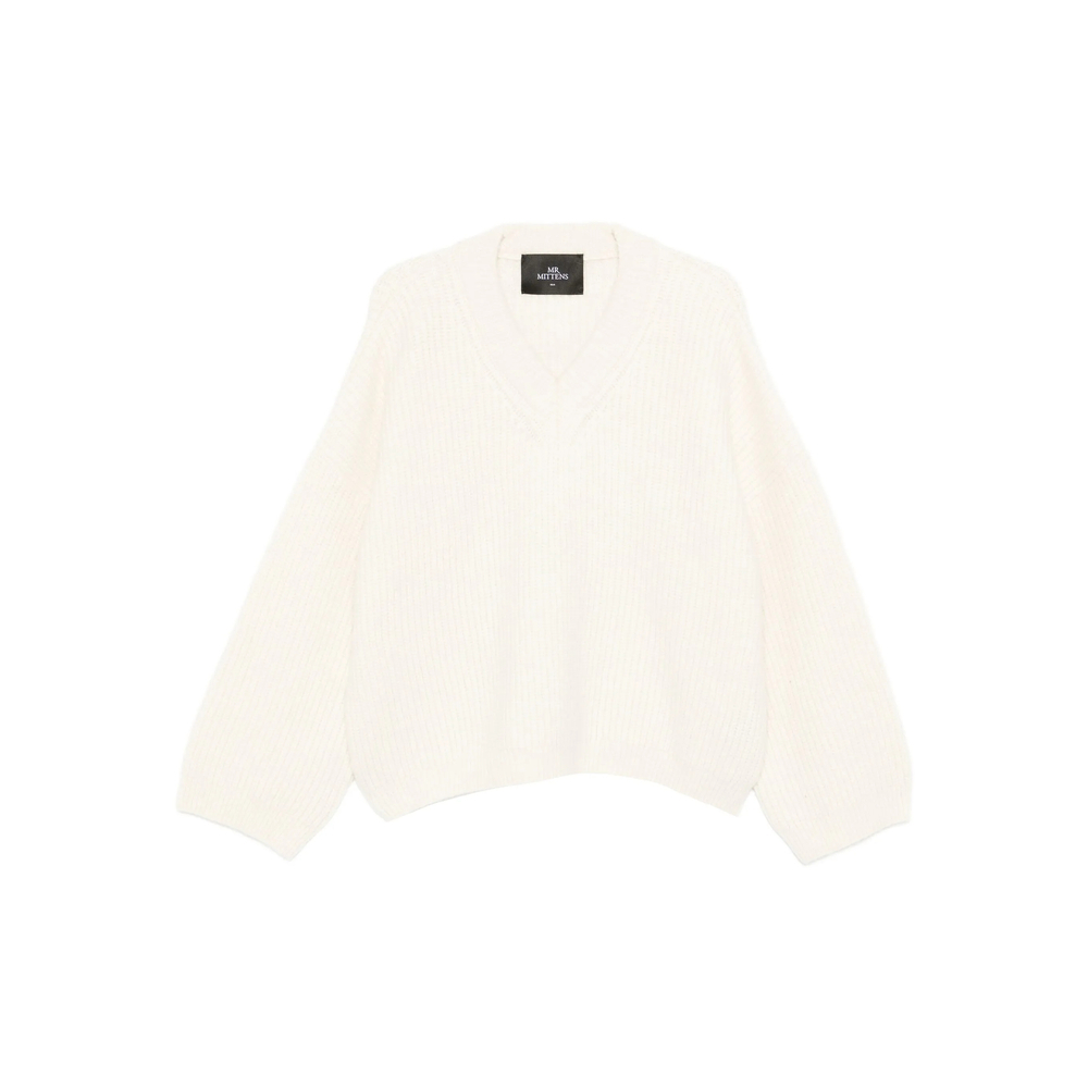 [MR MITTENS] Knitwear FW25 LVHR003 NICOLE WHITE