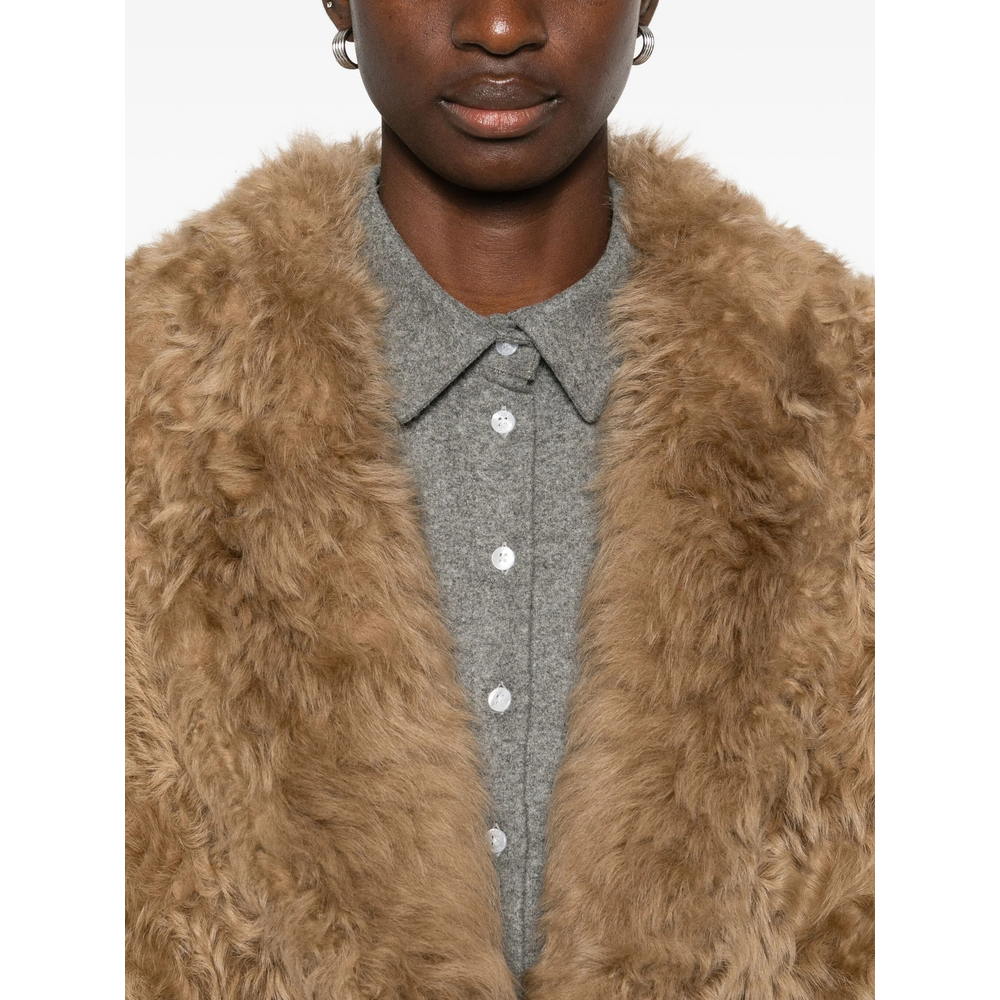 [Numero Otto] Leather Jacket FW25 AURORA  CAMEL