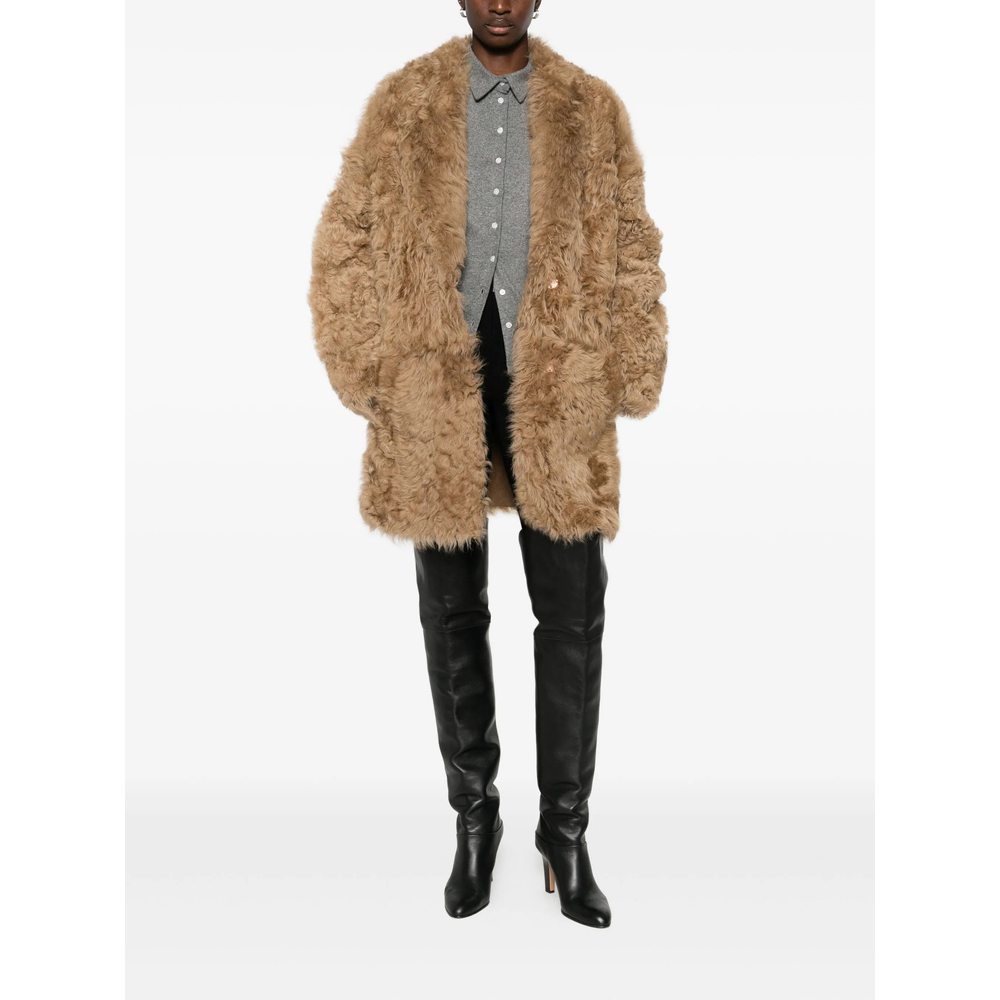 [Numero Otto] Leather Jacket FW25 AURORA  CAMEL