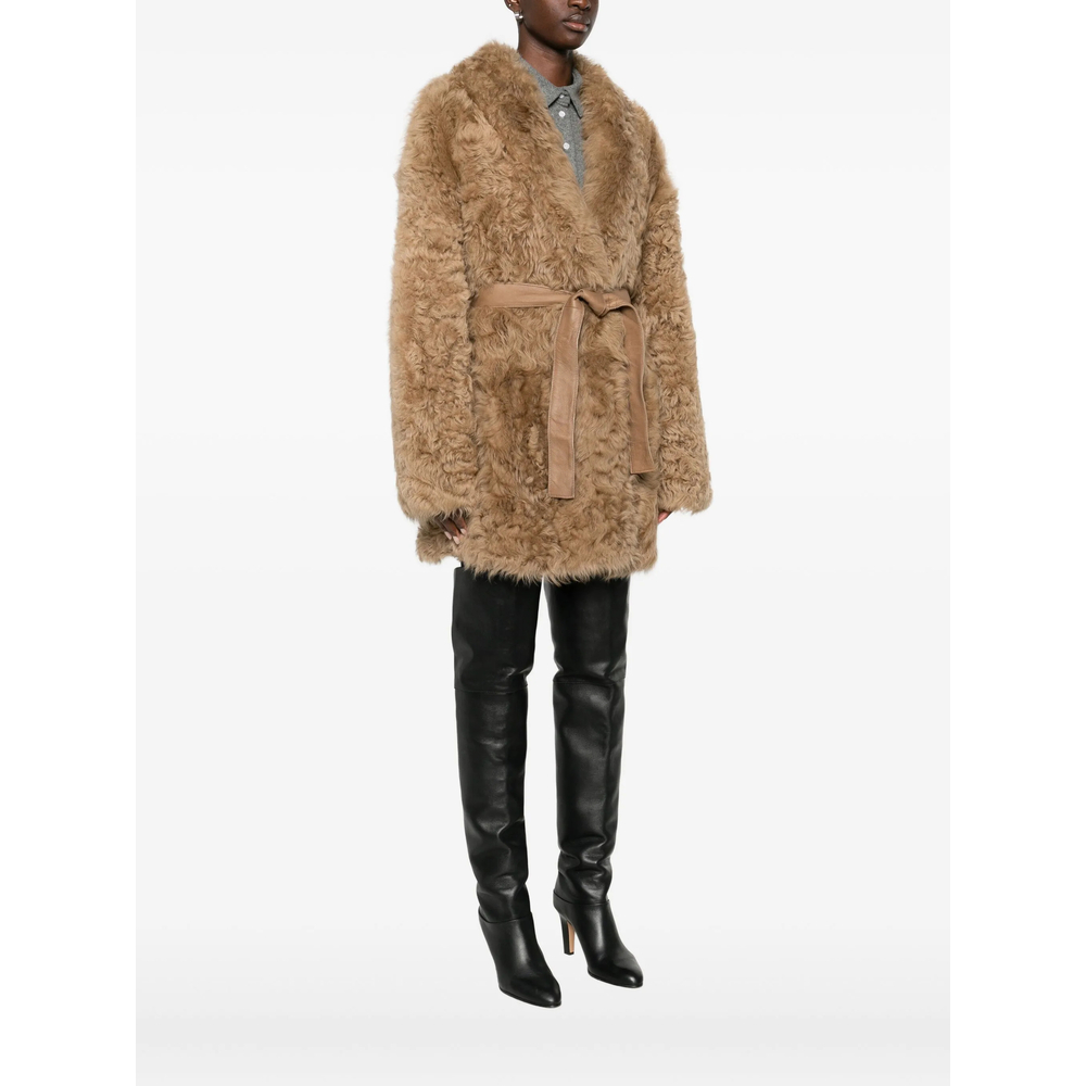 [Numero Otto] Leather Jacket FW25 AURORA  CAMEL