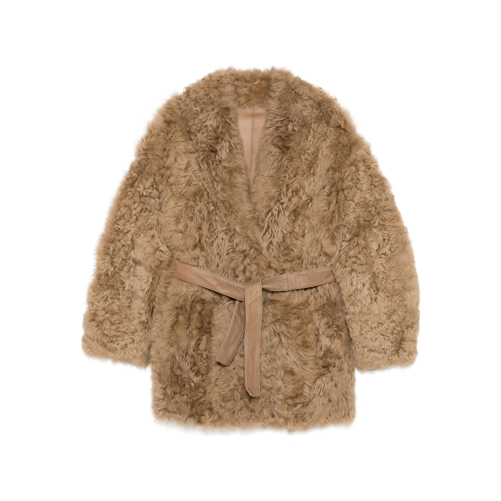 [Numero Otto] Leather Jacket FW25 AURORA  CAMEL