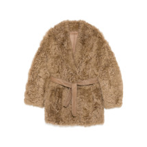 [Numero Otto] Leather Jacket FW25 AURORA  CAMEL