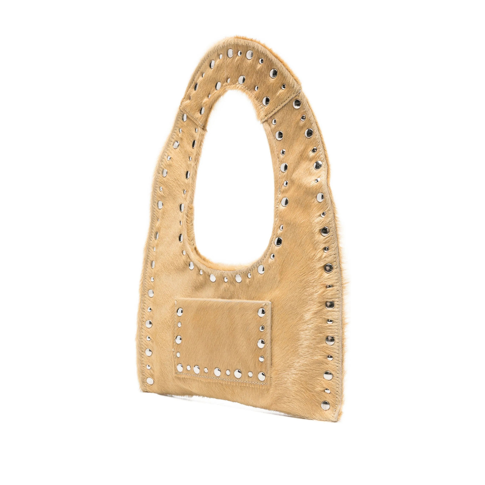 [GIMAGUAS] Tote bag SS26 MINI FRANCA PONNY BEIGE